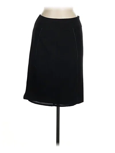 Pre-owned Elie Tahari Formal Skirt In Black