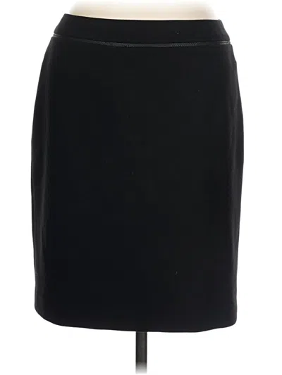 Pre-owned Elie Tahari Formal Skirt In Black