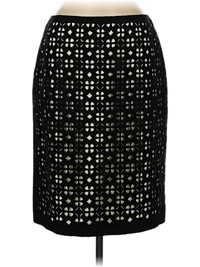 Pre-owned Elie Tahari Formal Skirt In Black
