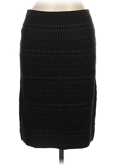 Pre-owned Elie Tahari Formal Skirt In Black
