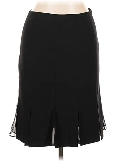 Pre-owned Elie Tahari Formal Skirt In Black