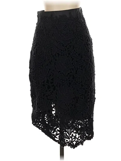 Pre-owned Elie Tahari Formal Skirt In Black