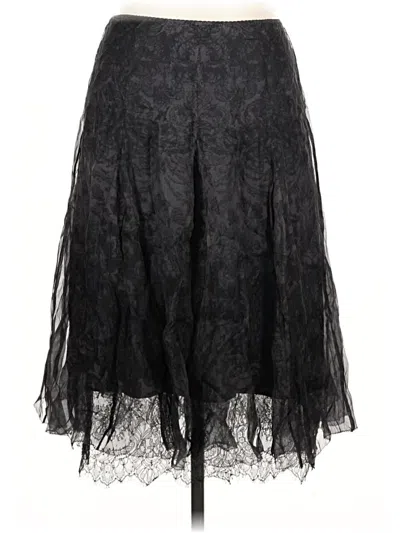 Pre-owned Elie Tahari Formal Skirt In Black