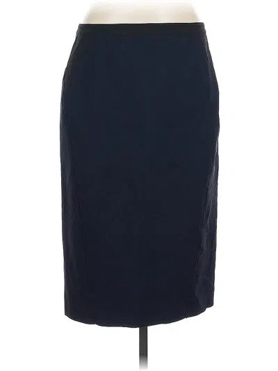 Pre-owned Elie Tahari Formal Skirt In Blue