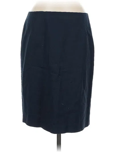 Pre-owned Elie Tahari Formal Skirt In Blue