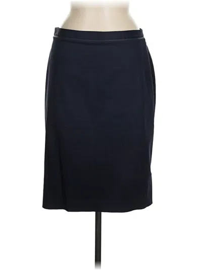 Pre-owned Elie Tahari Formal Skirt In Blue