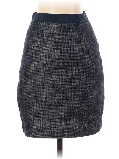 Pre-owned Elie Tahari Formal Skirt In Gray