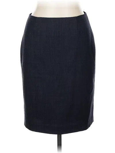 Pre-owned Elie Tahari Formal Skirt In Gray