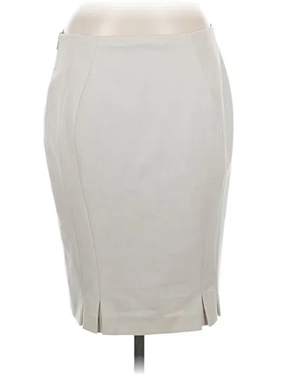 Pre-owned Elie Tahari Formal Skirt In Ivory