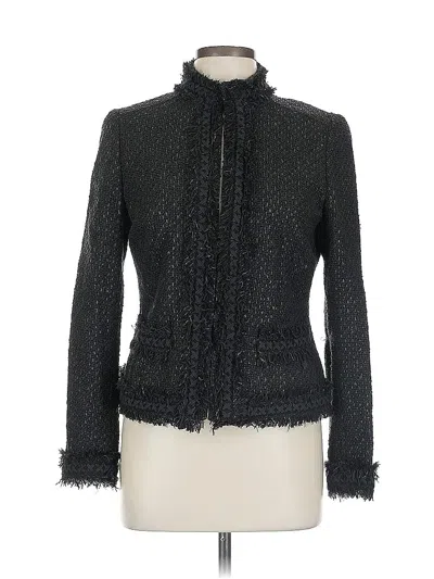 Pre-owned Elie Tahari Jacket In Black