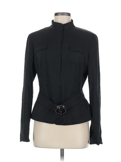 Pre-owned Elie Tahari Jacket In Black
