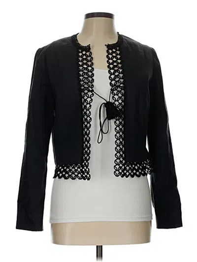 Pre-owned Elie Tahari Jacket In Black