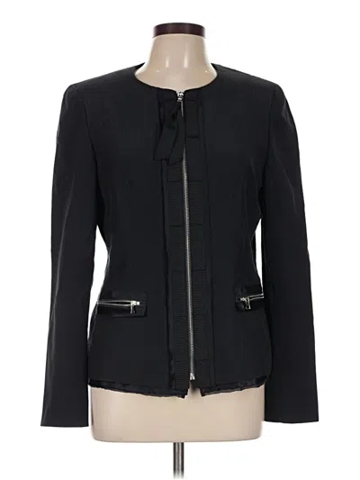 Pre-owned Elie Tahari Jacket In Black