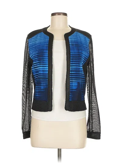 Pre-owned Elie Tahari Jacket In Blue