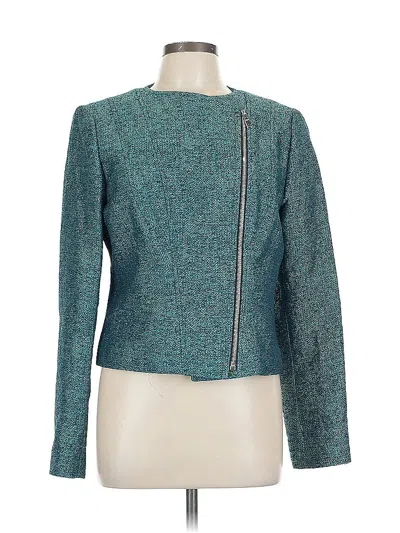 Pre-owned Elie Tahari Jacket In Blue