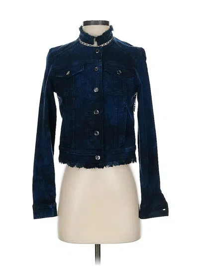 Pre-owned Elie Tahari Jacket In Blue