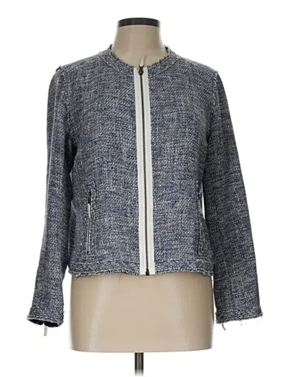 Pre-owned Elie Tahari Jacket In Blue