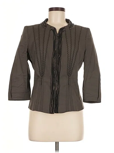 Pre-owned Elie Tahari Jacket In Brown