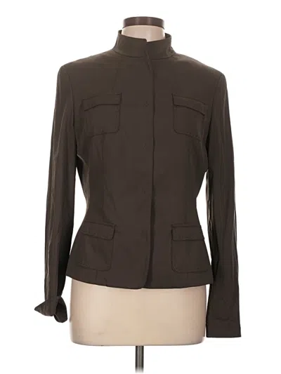 Pre-owned Elie Tahari Jacket In Brown