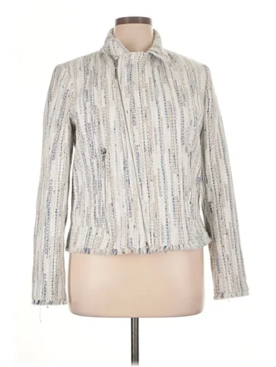 Pre-owned Elie Tahari Jacket In Ivory