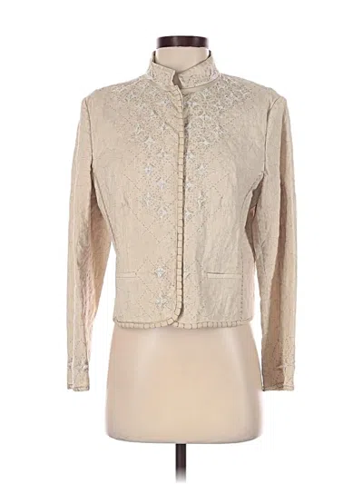 Pre-owned Elie Tahari Jacket In Ivory