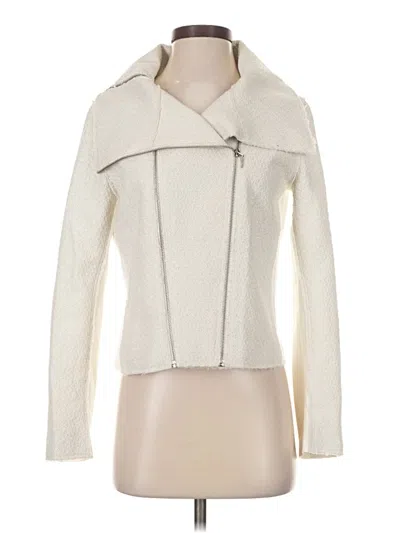 Pre-owned Elie Tahari Jacket In Ivory