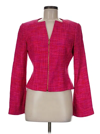 Pre-owned Elie Tahari Jacket In Pink