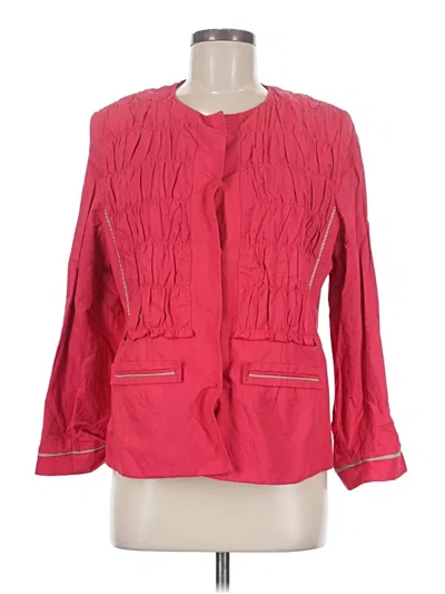Pre-owned Elie Tahari Jacket In Red