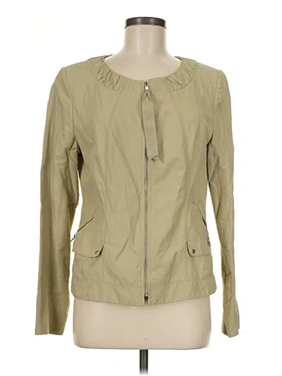 Pre-owned Elie Tahari Jacket In Tan