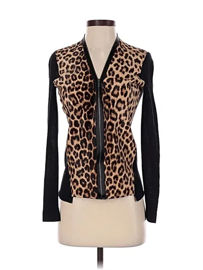 Pre-owned Elie Tahari Jacket In Tan