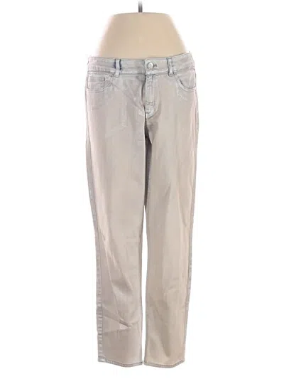 Pre-owned Elie Tahari Jeans In Silver