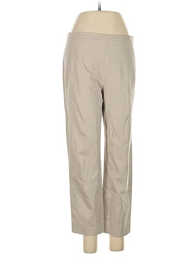 Pre-owned Elie Tahari Khaki Pant In Brown