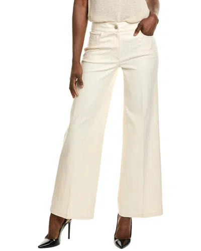 Elie Tahari Leith Pant In White