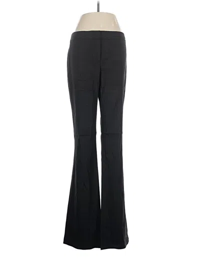 Pre-owned Elie Tahari Linen Pants In Black