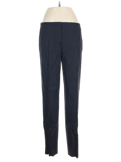 Pre-owned Elie Tahari Linen Pants In Blue