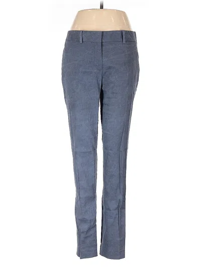 Pre-owned Elie Tahari Linen Pants In Gray