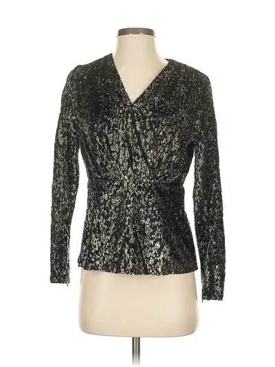 Elie Tahari Long Sleeve Blouse In Multi
