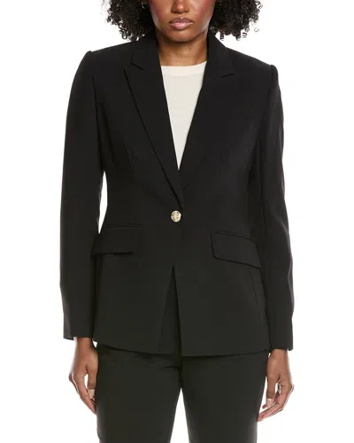 Elie Tahari Notch Collar Blazer In Black