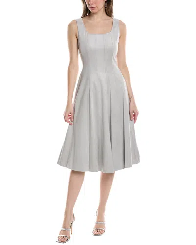 navy blue dress for baby girl Pleated Halter Midi Dress – Elie Tahari main image 1