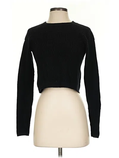 Pre-owned Elie Tahari Pullover Sweater In Black