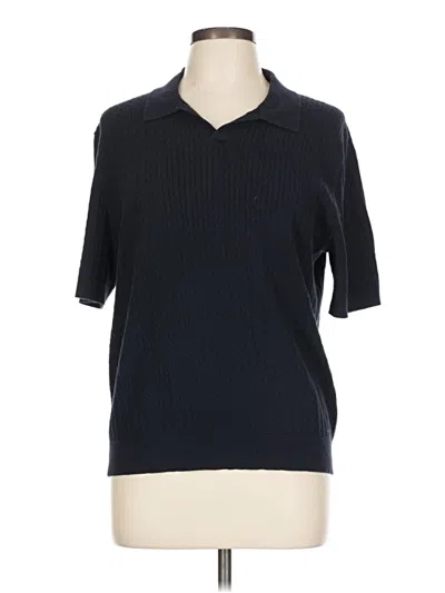 Pre-owned Elie Tahari Pullover Sweater In Blue