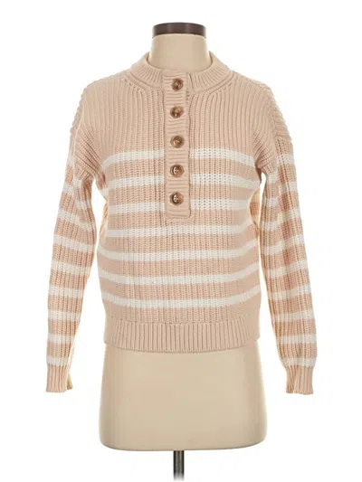 Pre-owned Elie Tahari Pullover Sweater In Brown