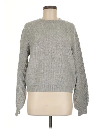 Pre-owned Elie Tahari Pullover Sweater In Gray