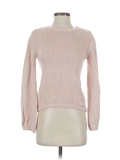 Pre-owned Elie Tahari Pullover Sweater In Pink
