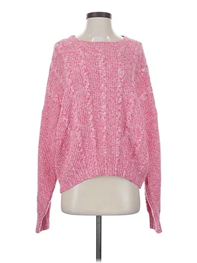 Pre-owned Elie Tahari Pullover Sweater In Pink