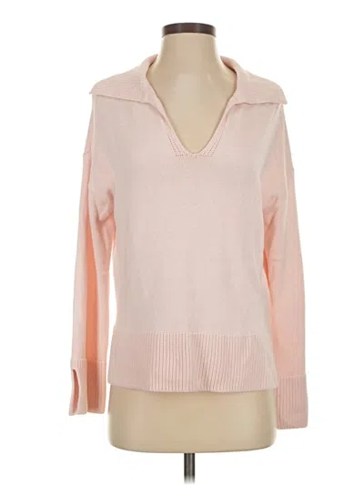 Pre-owned Elie Tahari Pullover Sweater In Pink