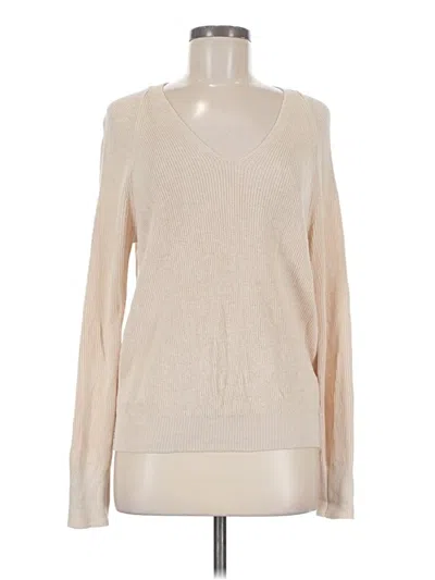 Pre-owned Elie Tahari Pullover Sweater In Tan