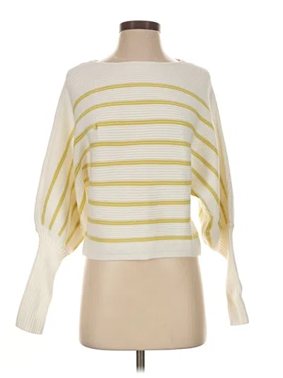 Pre-owned Elie Tahari Pullover Sweater In Yellow