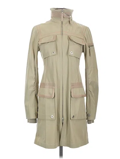 Pre-owned Elie Tahari Raincoat In Tan