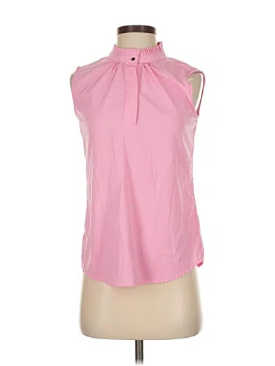 Pre-owned Elie Tahari Sleeveless Blouse In Pink